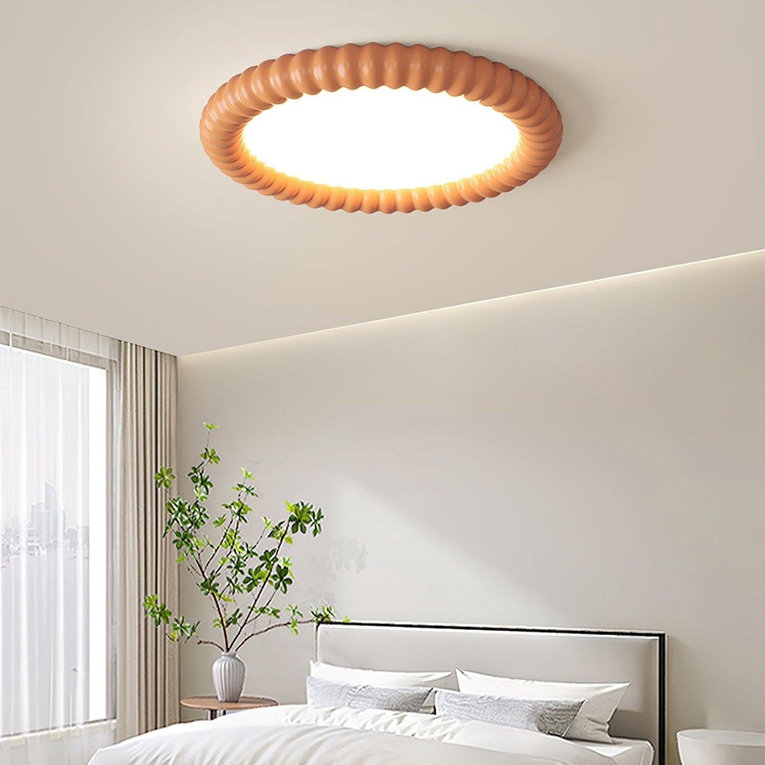 Ripple – Moderne Halo-loftslampe