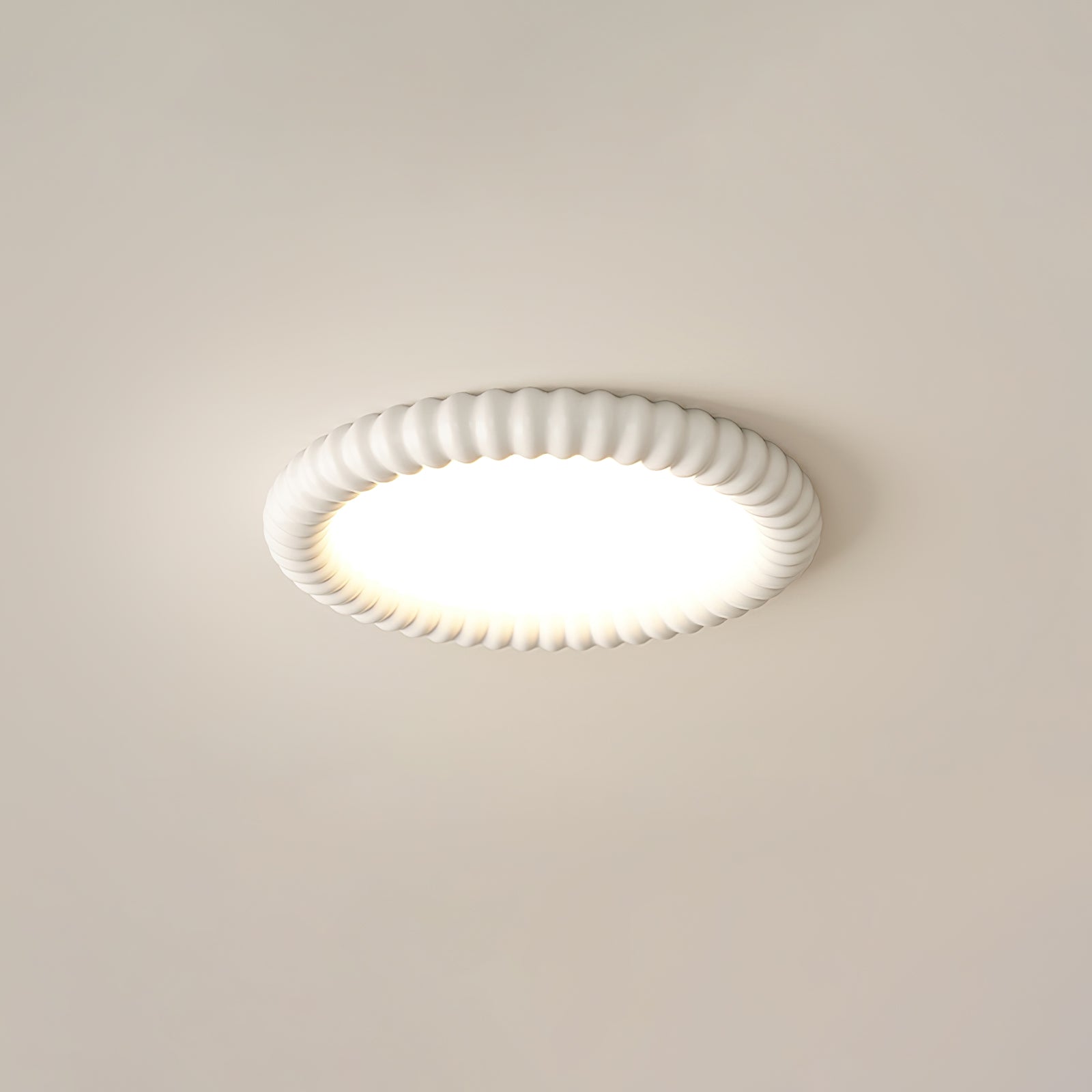 Ripple – Lampada da soffitto moderna Halo