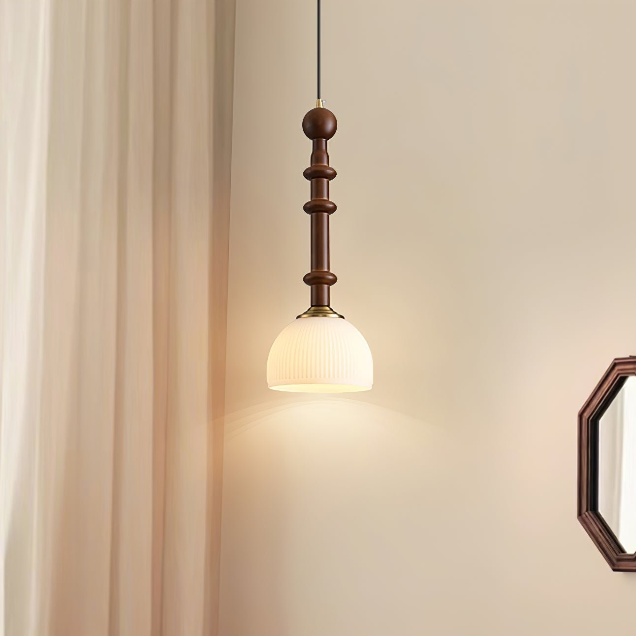 RomaLumière – Elegante lampada a sospensione italiana