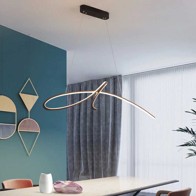 Moderne Strip Pendel Light