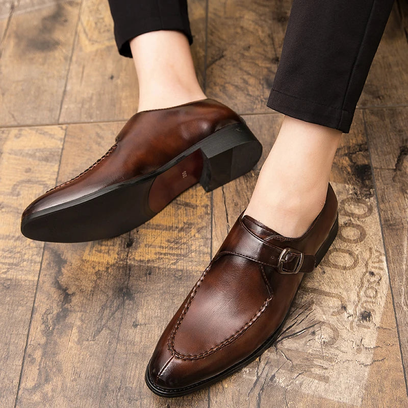 EliteStep italienska designer loafers för män