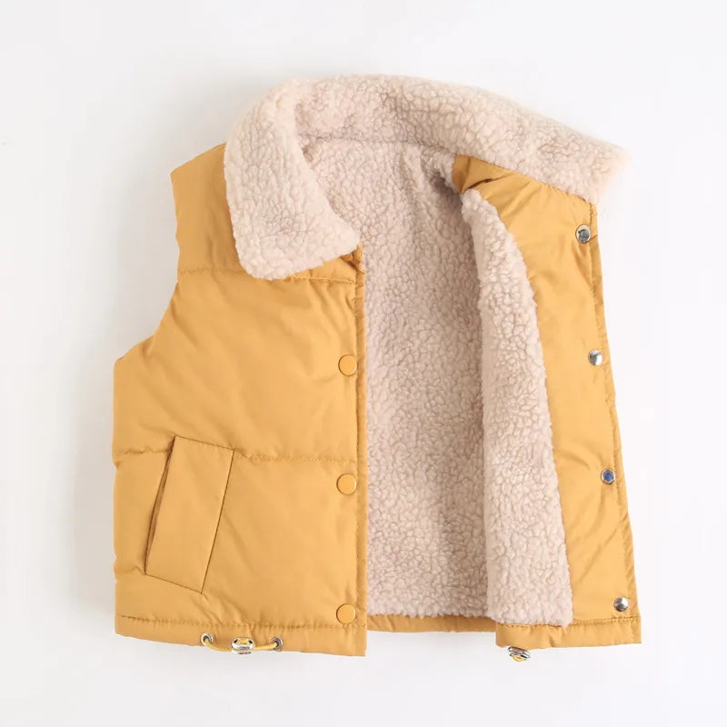 Cozy Adventure Vest - Ropa de invierno cálida para niños y niñas