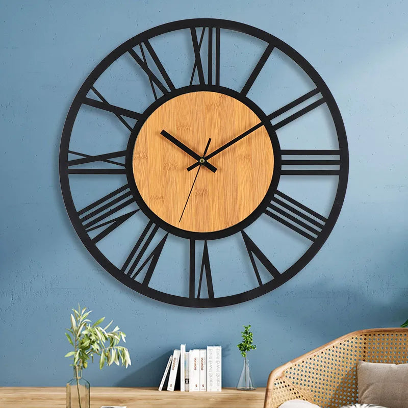 Large 3D Nordic Wall Clock