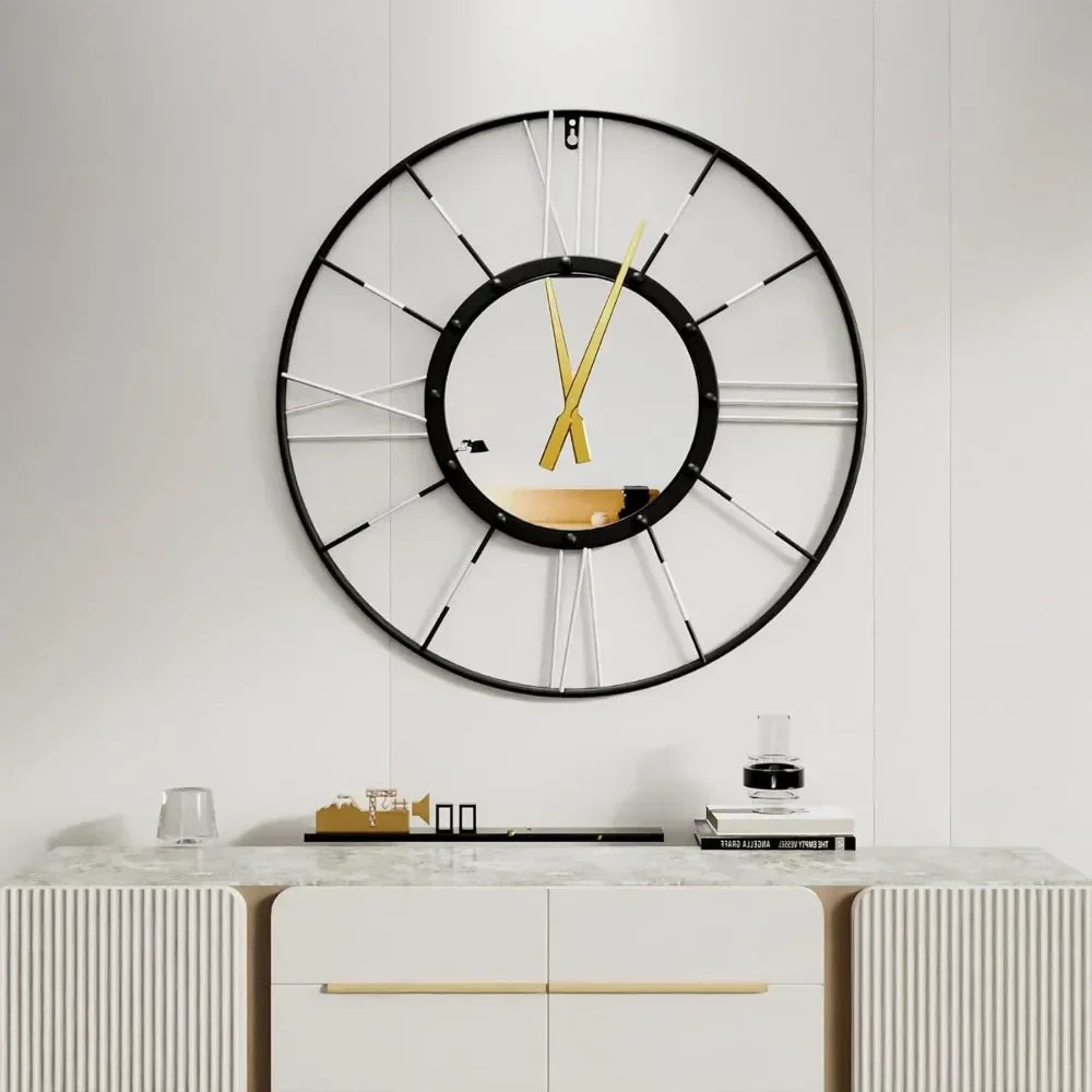 MetalDesign – Orologio da parete moderno per la decorazione di interni