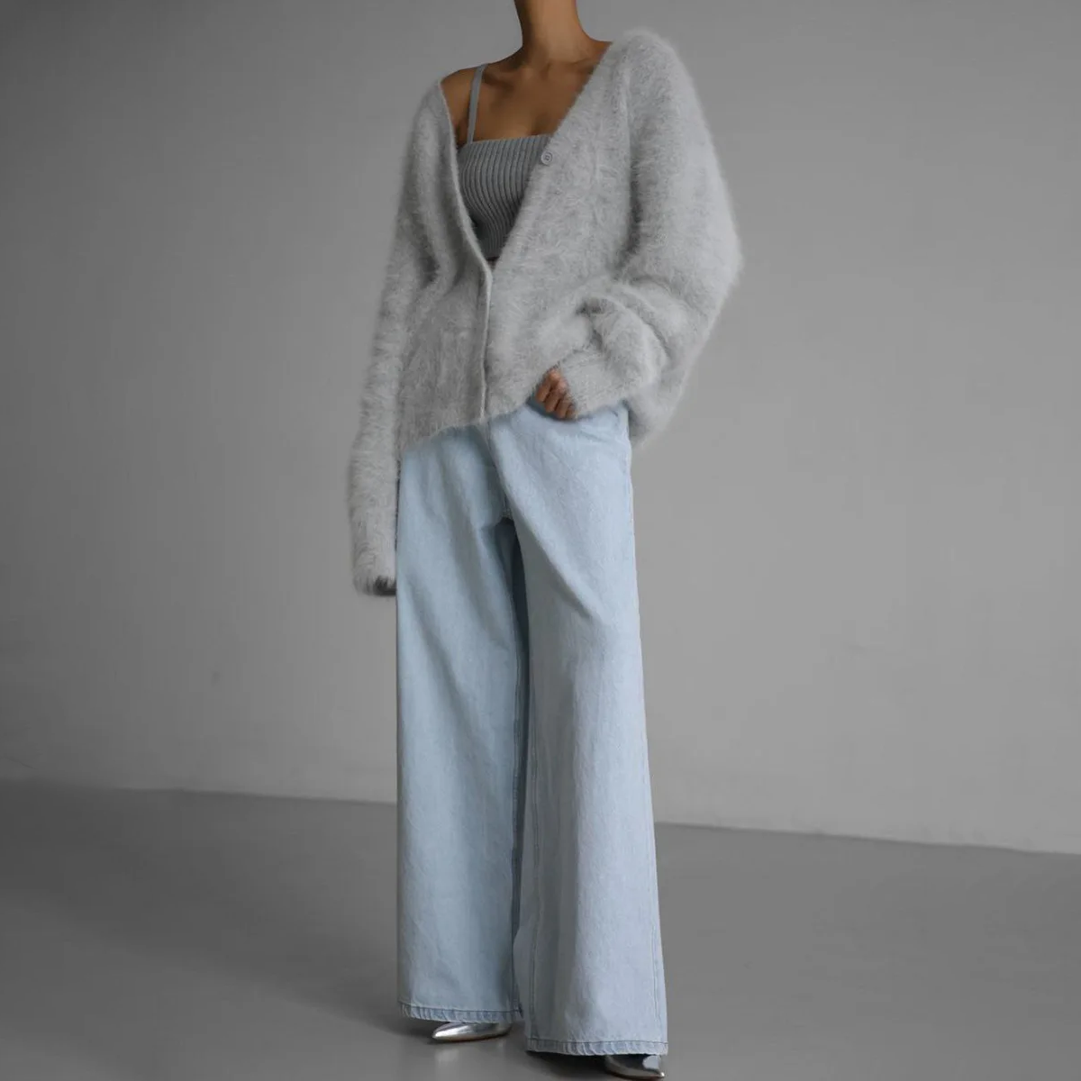 HAILEY | BEKVÄM CASHMERE CARDIGAN - tröja