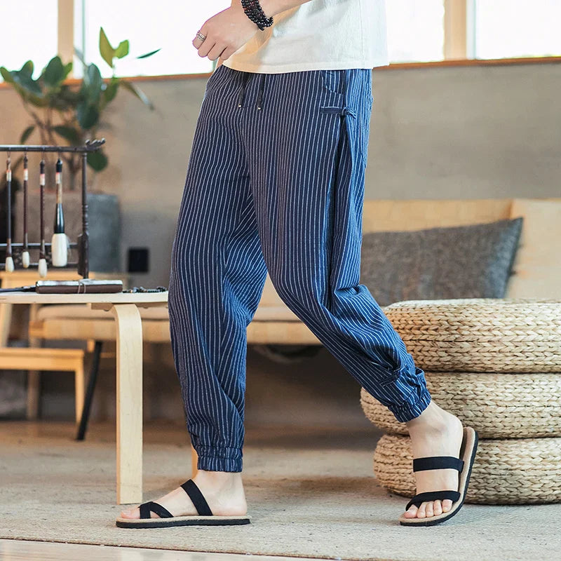 Tokyo Bay Fusion™ Cotton Linen Trousers