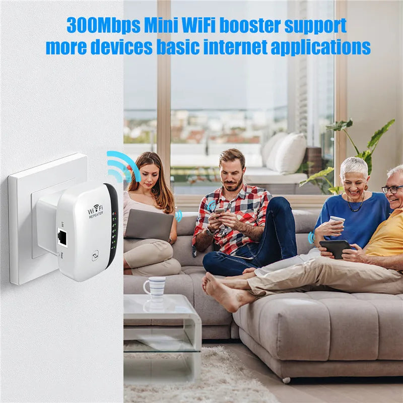 WiFi Repeater™ - 300Mbps draadloze signaalversterker