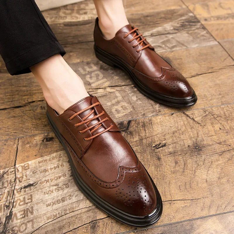 Vintage Casual Dress Shoes for Men