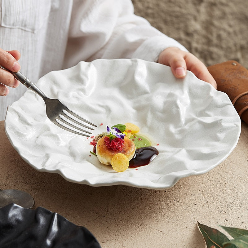 Artisan Fusion Ceramic Plate