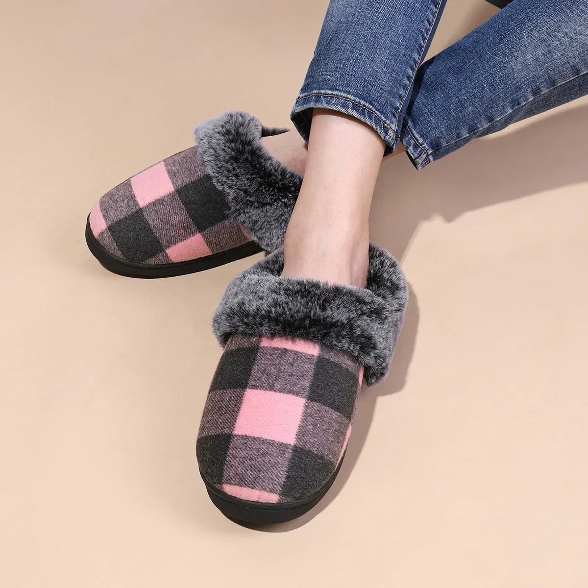 ThickWarmth - Non-slip Winter Classic Slippers