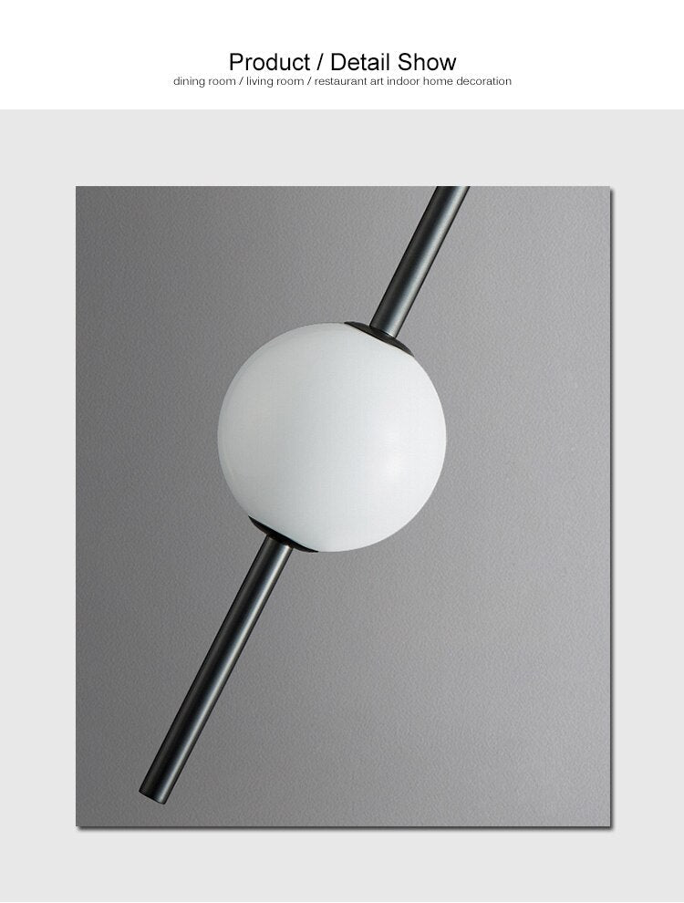 Moole Doon - Nordic Simple Glass Ball Pendel Lights