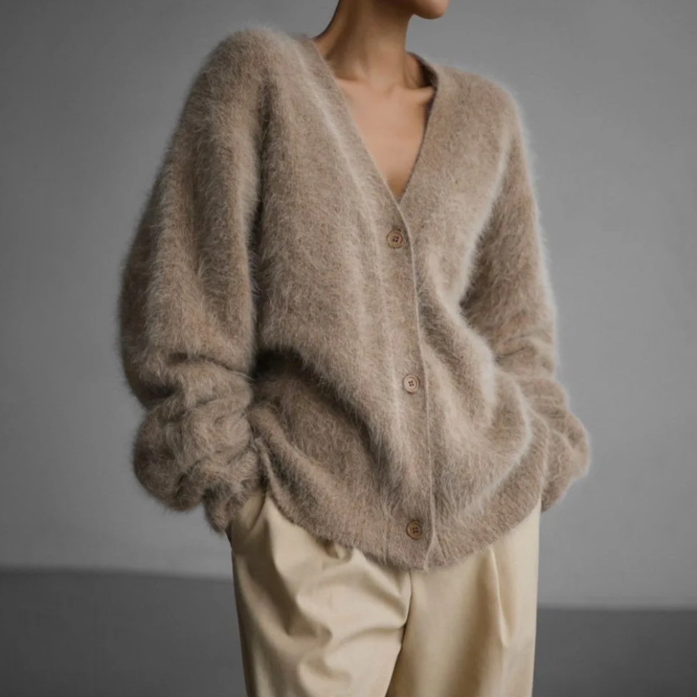 HAILEY | BEKVÄM CASHMERE CARDIGAN - tröja