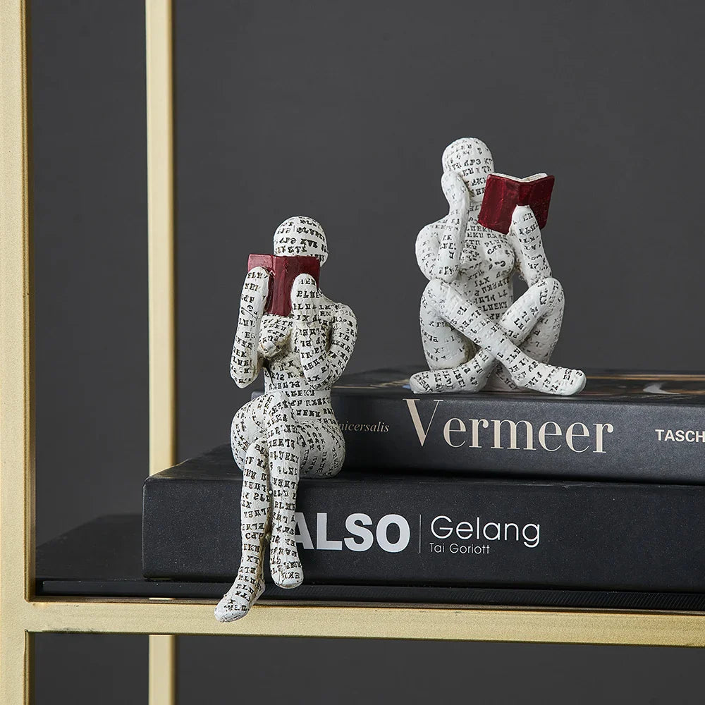 Modern Reading Egyptian Mummy Ornament Figurine