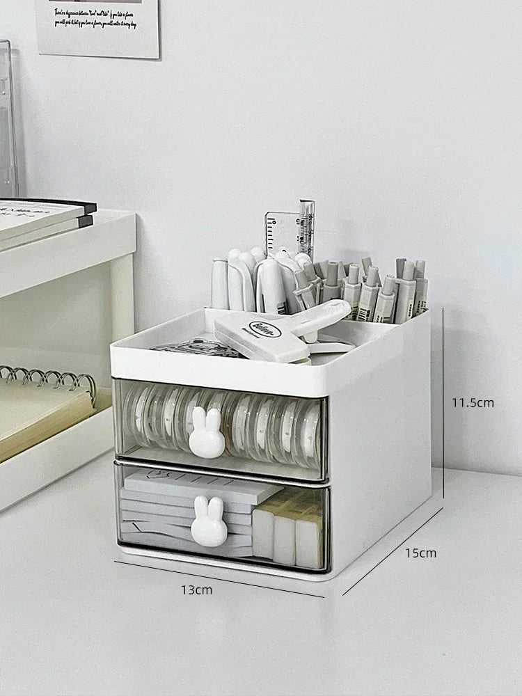 Minimalistisk Bunny Desk Organizer