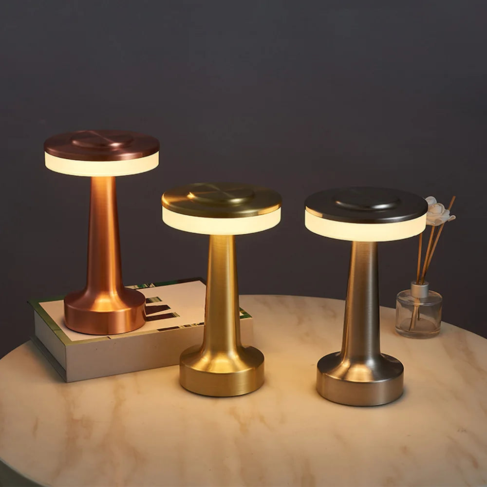 Retro USB Rechargeable Table Lamp