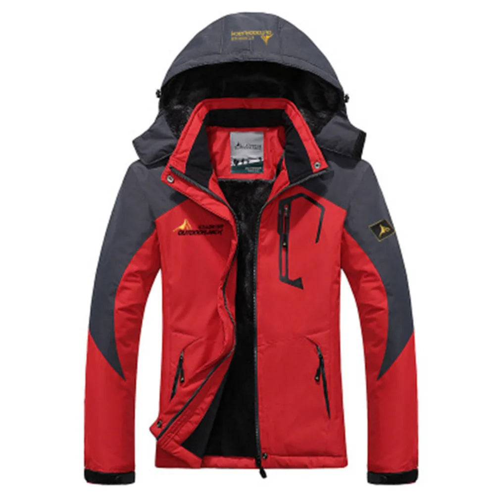 Parka invernale da uomo definitivo - Giacca super calda - Anorak premium impermeabile, antivento e isolante con cappuccio