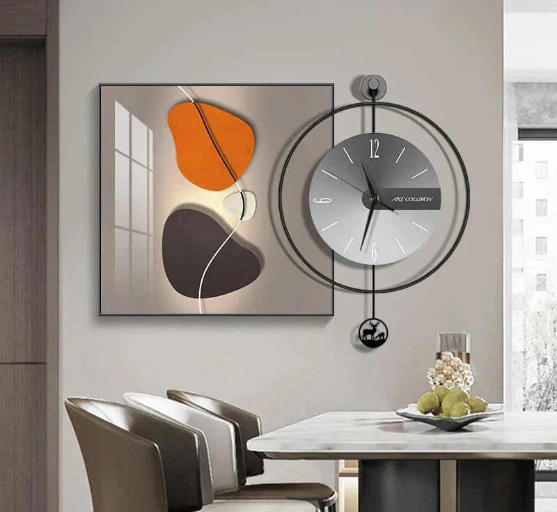 LuxClock – Horloge murale moderne et créative