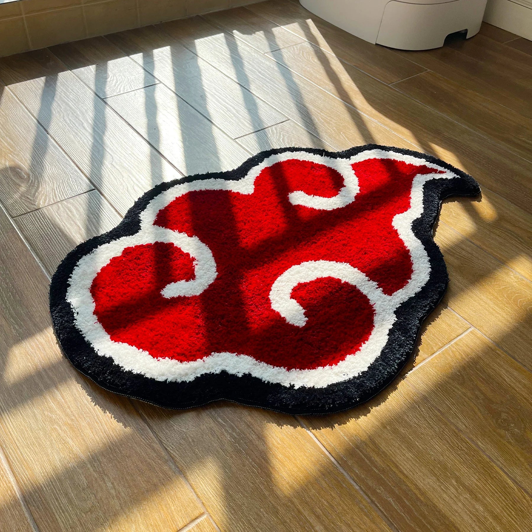 Anime Red Cloud Rug