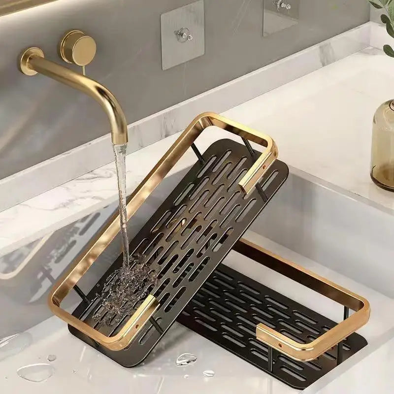 Punch-Free Bathroom & Kitchen Organizer