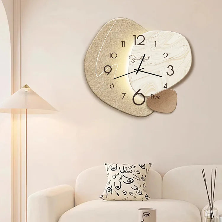 LuxuryClock – Snygg klocka för vardagsrummet