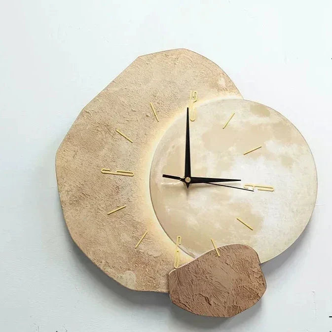 SereneClock – Horloge murale calme et esthétique