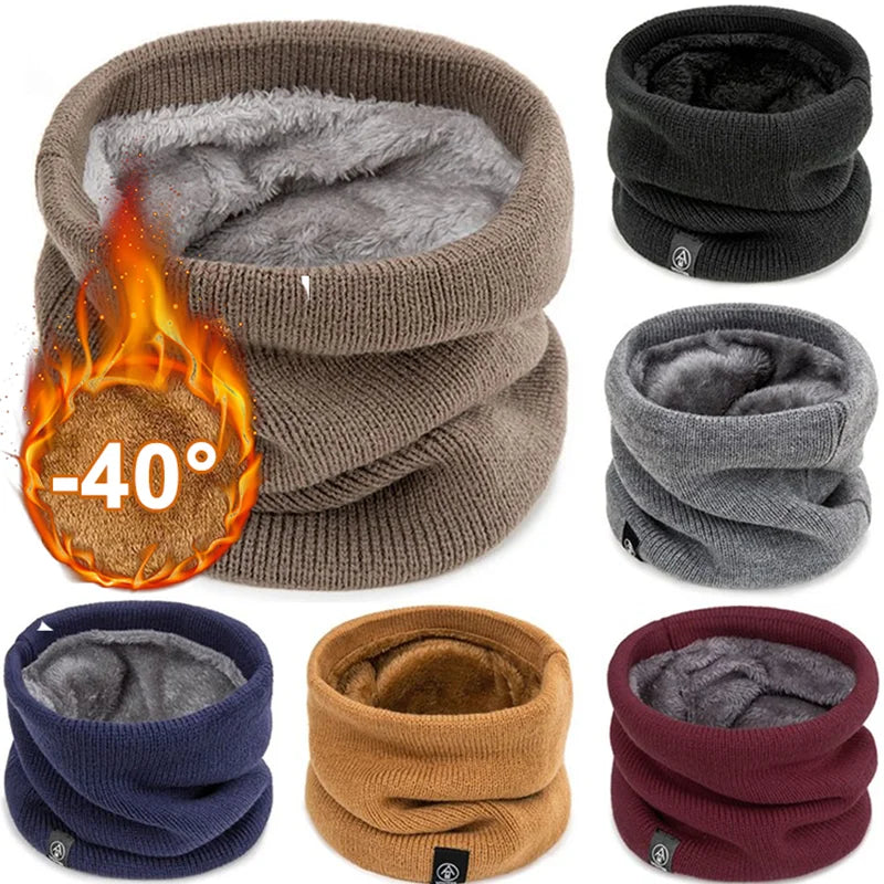 WinterGuard: Ultra Soft Knit Neck Warmer & Sport Scarf för män och kvinnor – Köldbeständig