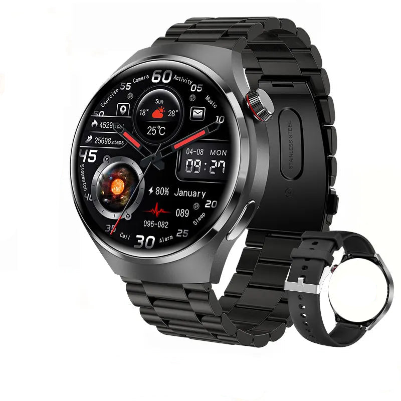 Smartwatch Ares Pro 2024: NFC, monitoraggio della salute, GPS e chiamate Bluetooth