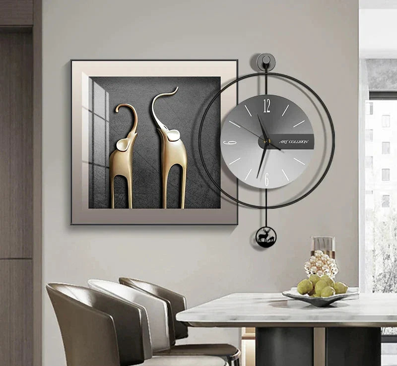 LuxClock – Reloj de pared moderno y creativo