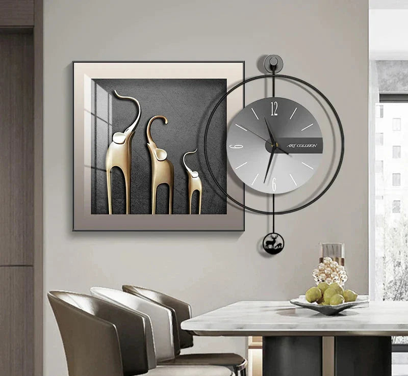 LuxClock – Horloge murale moderne et créative