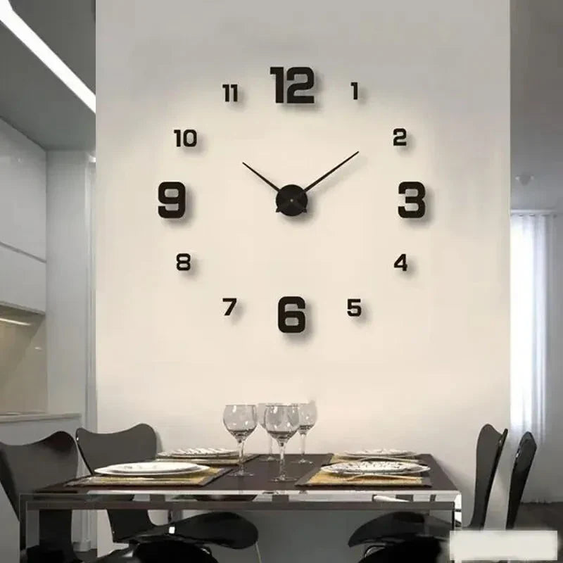 Creative Frameless Wall Clock