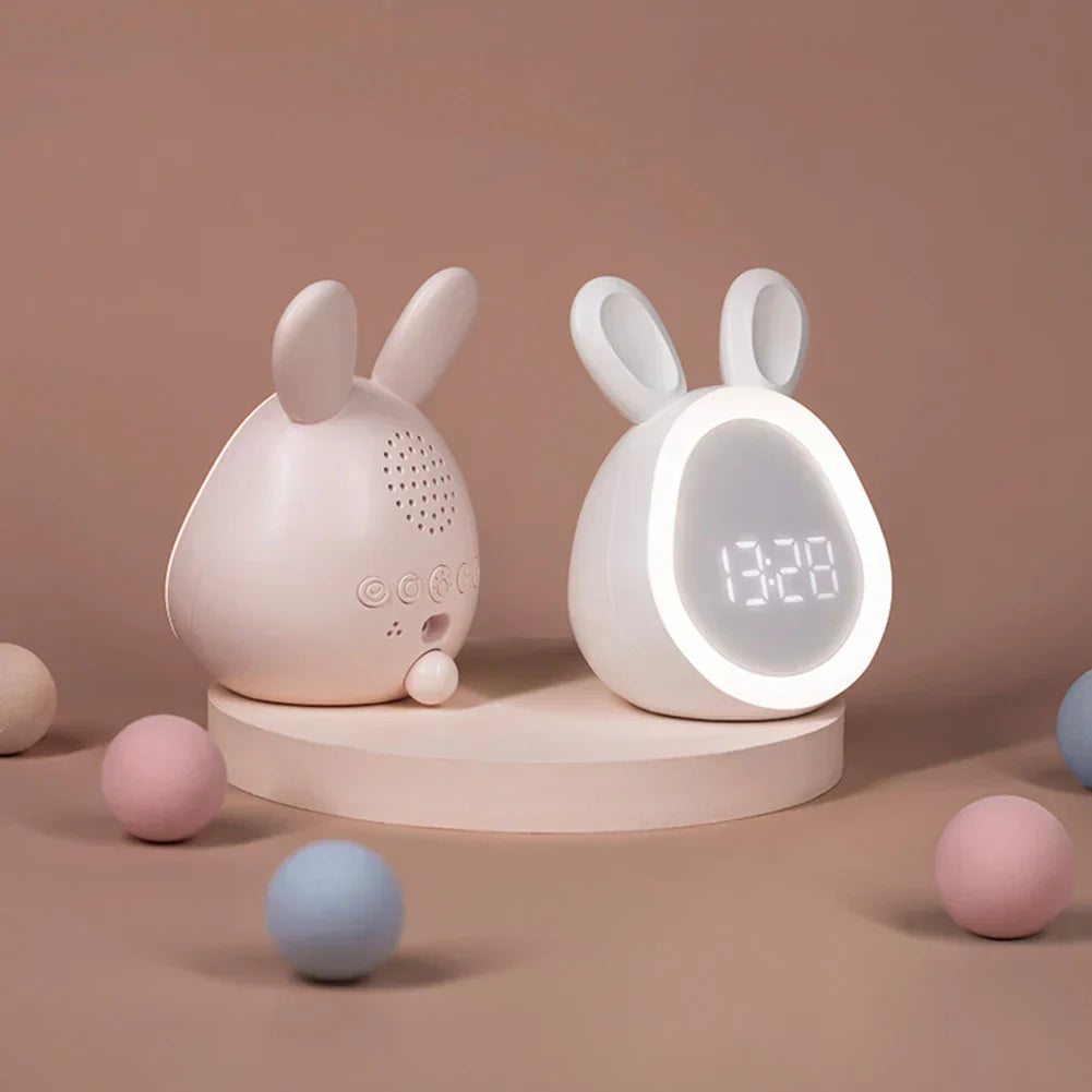 JoyfulBunny – Wecker avec alarme et lampe lumineuse