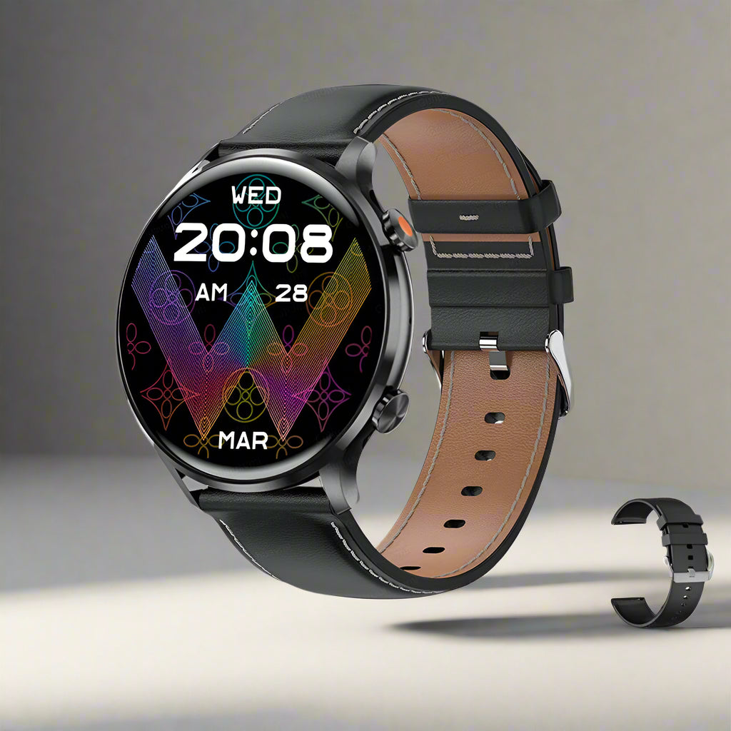 Lynx AMOLED Smartwatch – Wyświetlacz HD, Połączenia Bluetooth, Monitor aktywności, Wodoodporność IP68