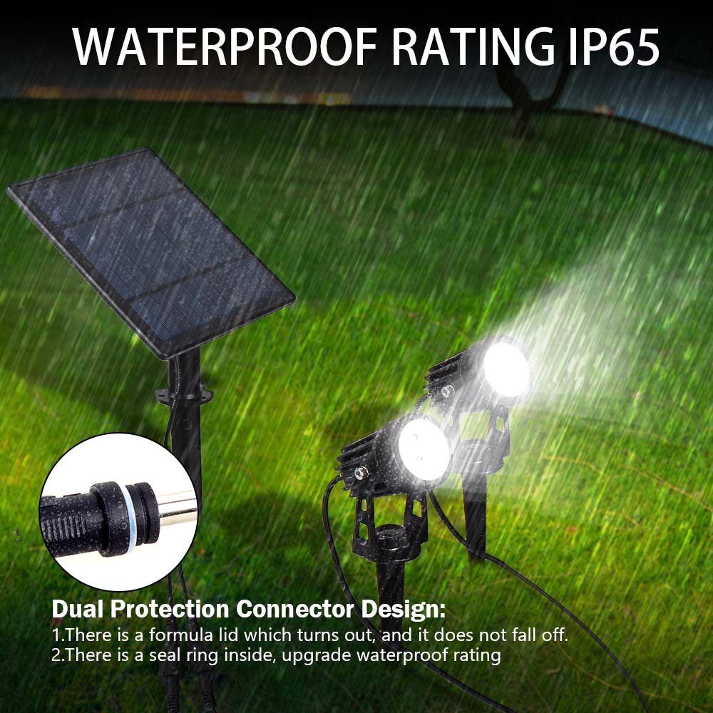 Solar Spotlight Waterdicht IP65 LED op zonne-energie