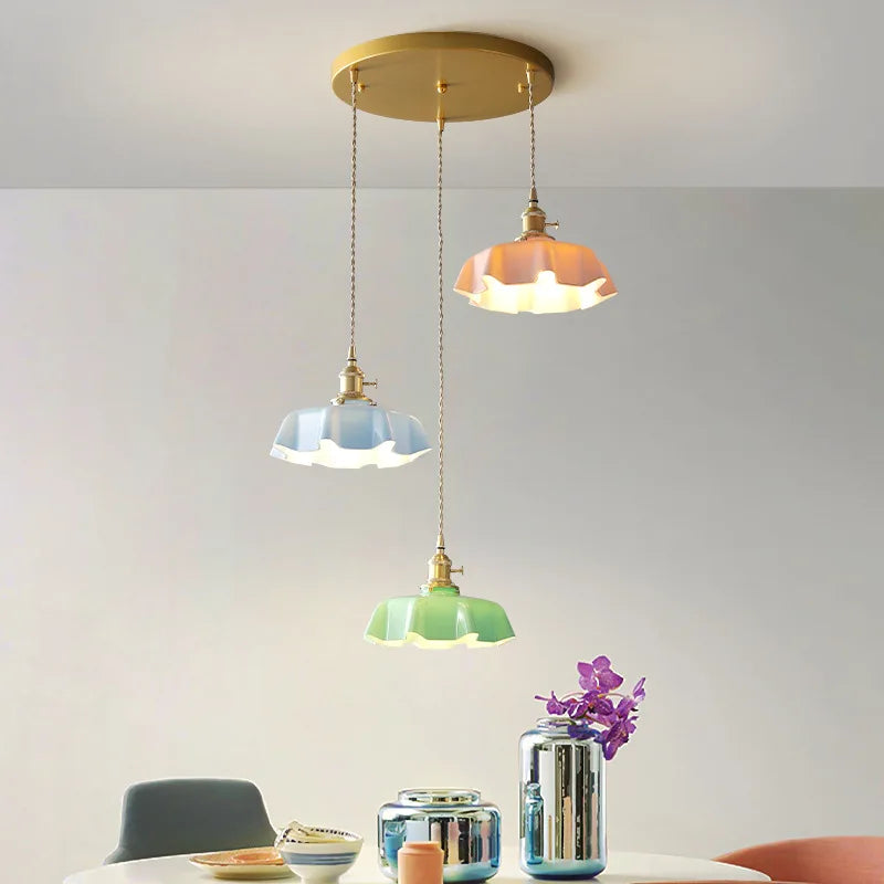 FrenchElegance - Brass Pendant Lamp