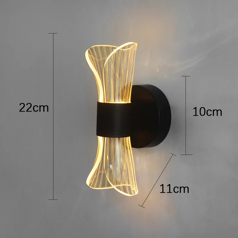 Nordic Spiral - Lampada da parete a LED dal design scandinavo