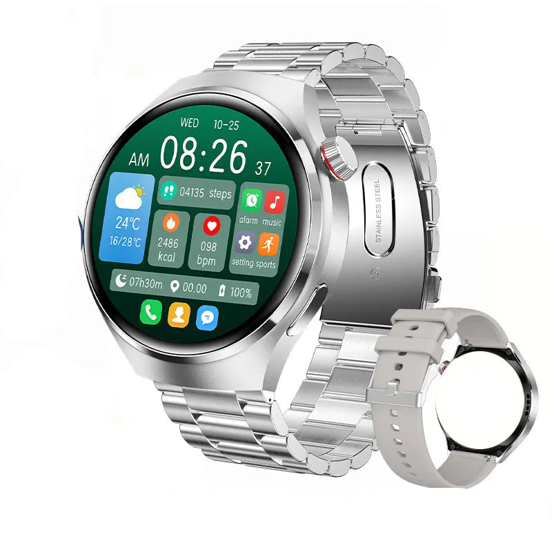 Smartwatch Ares Pro 2024: NFC, monitoraggio della salute, GPS e chiamate Bluetooth