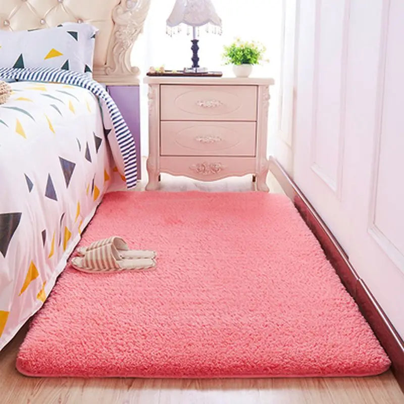 Winnie Soft Imitation Wool Rug – Cozy Bedroom & Living Room Carpet