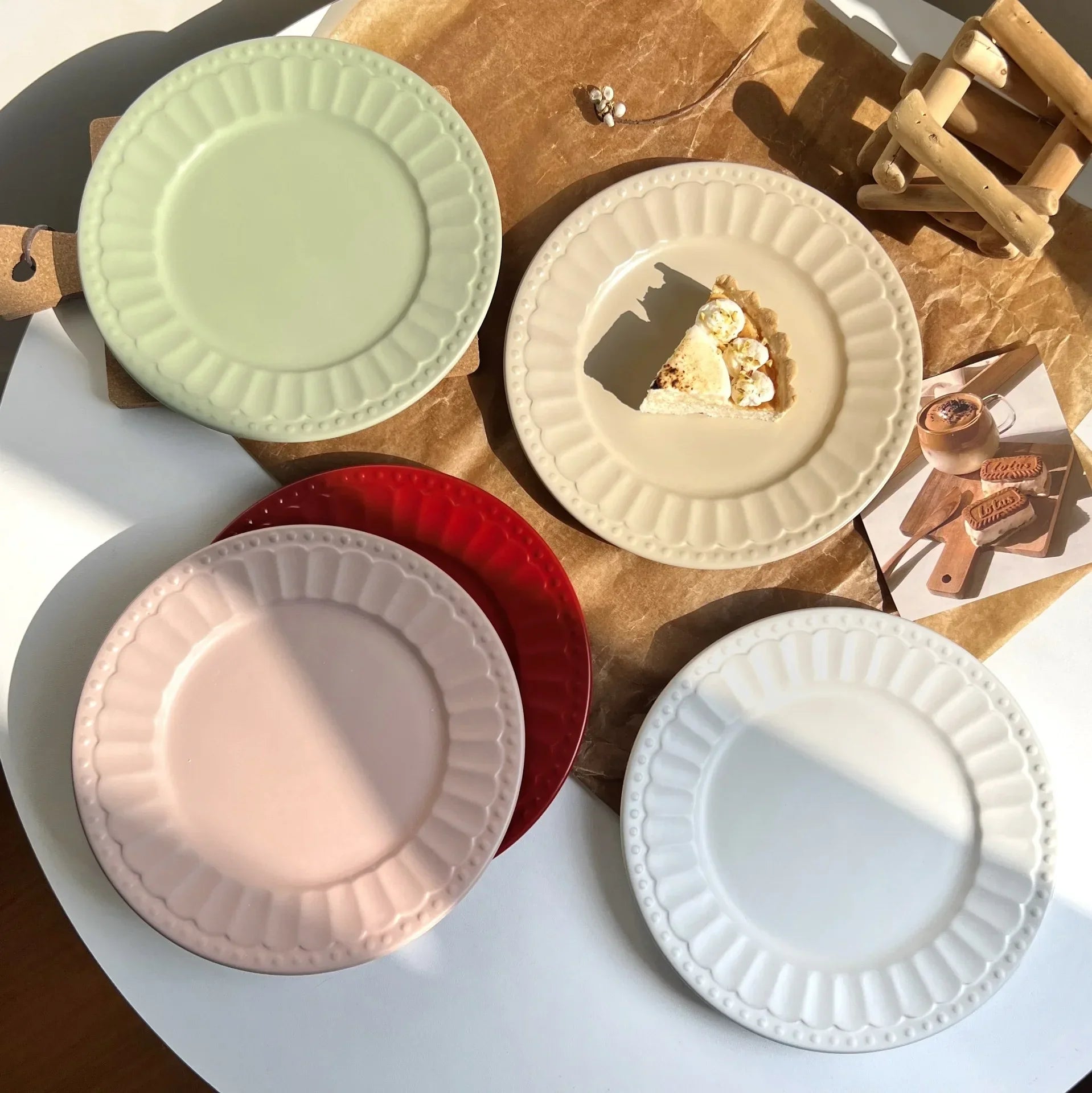 Mina Ceramic Dinner Plates Sets