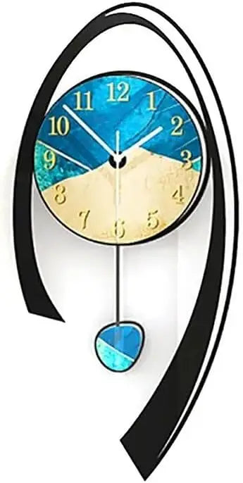 GoldSphere – Reloj decorativo 3D para salón