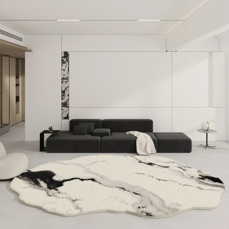 Winnie Modern Minimalist Rug – Soft, Fluffy, and Stylish for Living Spaces