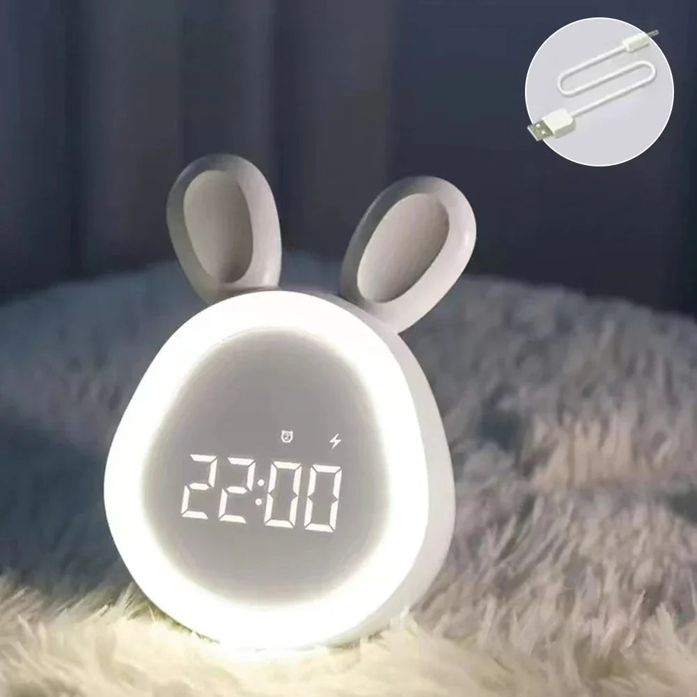 JoyfulBunny – Wecker med alarm- og lyslampe