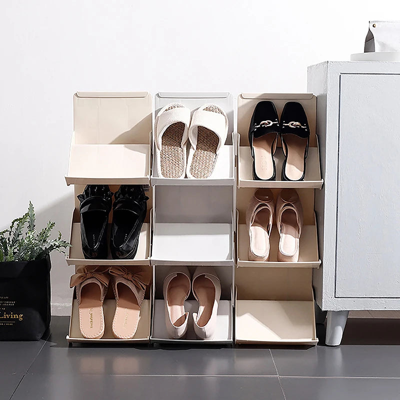 Winnie Stackable Shoe Rack – Space-Saving & Easy Assembly