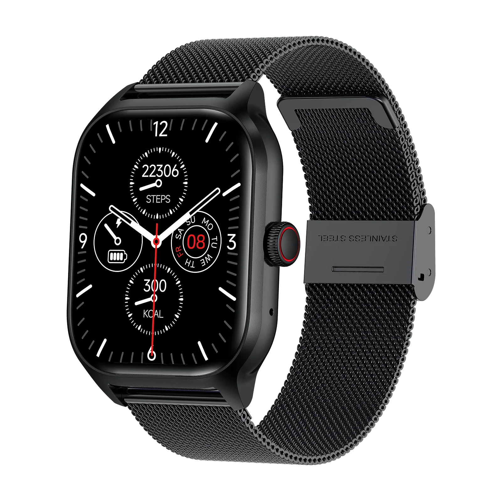 LEMFO LT10 Smart Watch 2024 - Bluetooth-oproep, muziek, fitnesstracker, sporthorloge voor Android en iOS