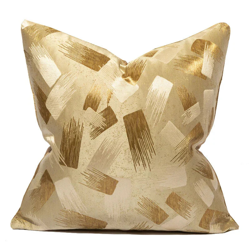 AbstractLuxe - Housse de coussin moderne pour le salon et la chambre