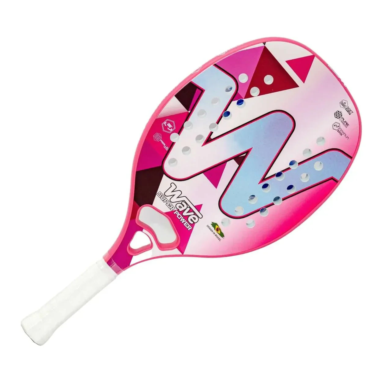 SpinMaster Wave - Beach Tennisracket van Carbon