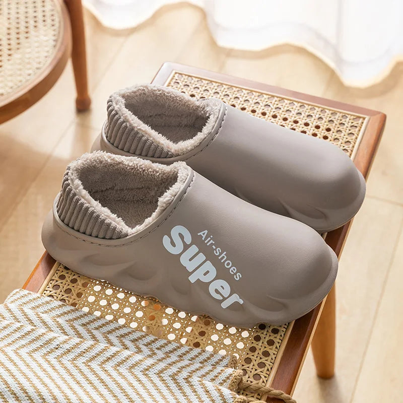 CottonComfort - Chaussons chauds en coton