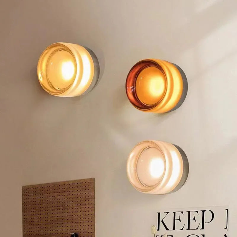 Mayday Glass Sconce Vegglampe