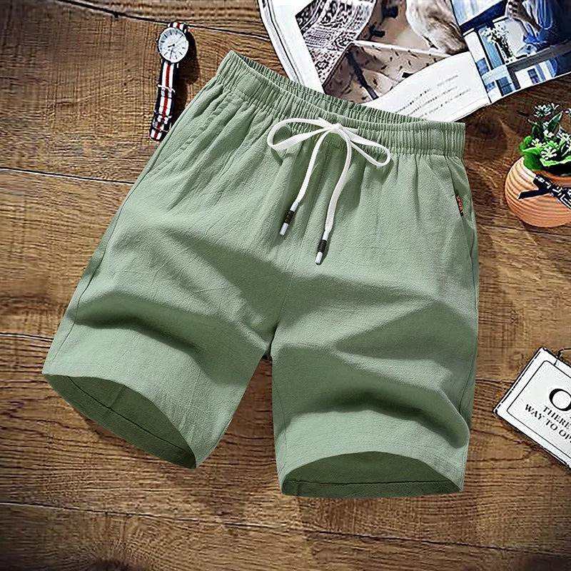 Henry: Shorts i 100 % bomuld