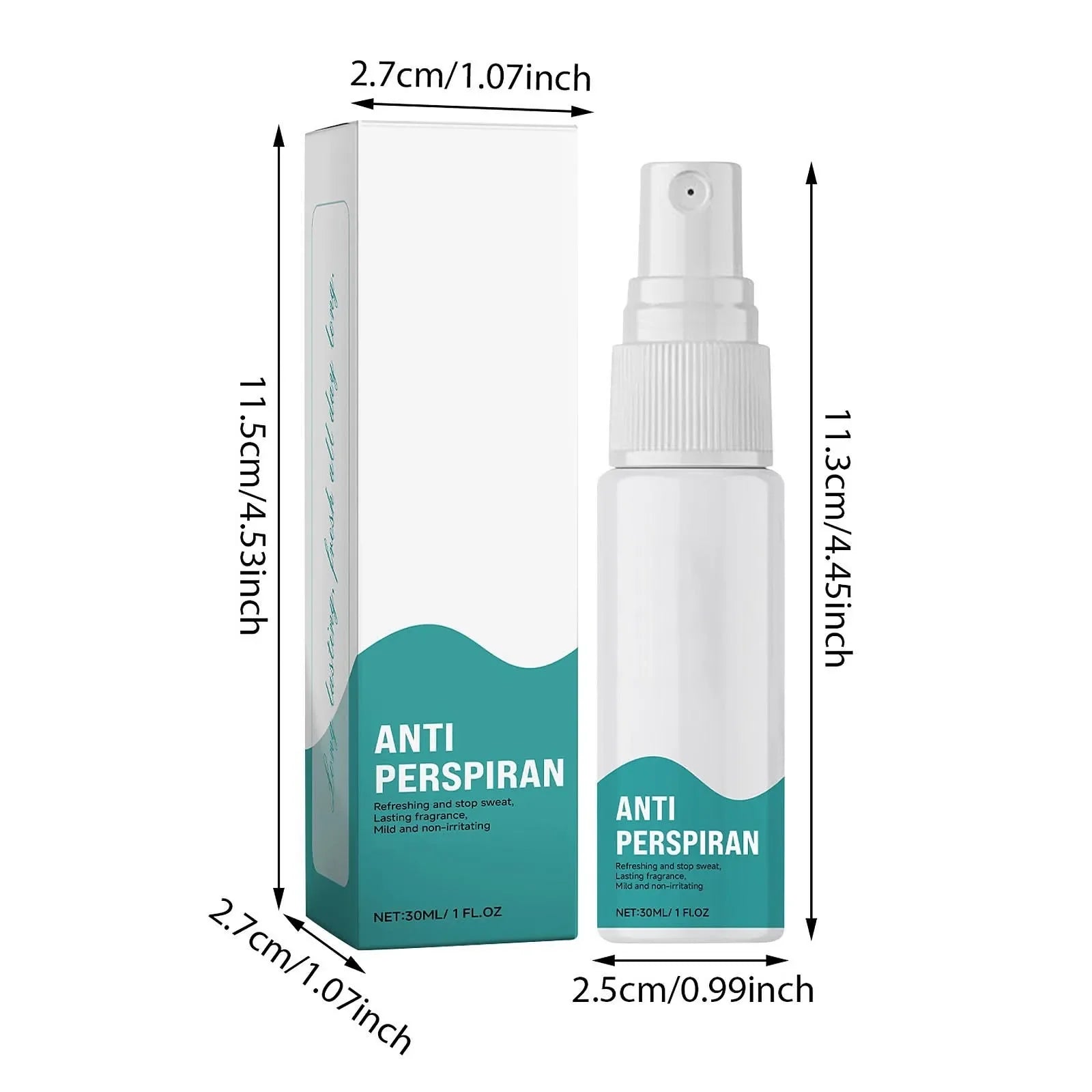 Anti-perspiran spray™ | Tuoreena päivän loppuun asti