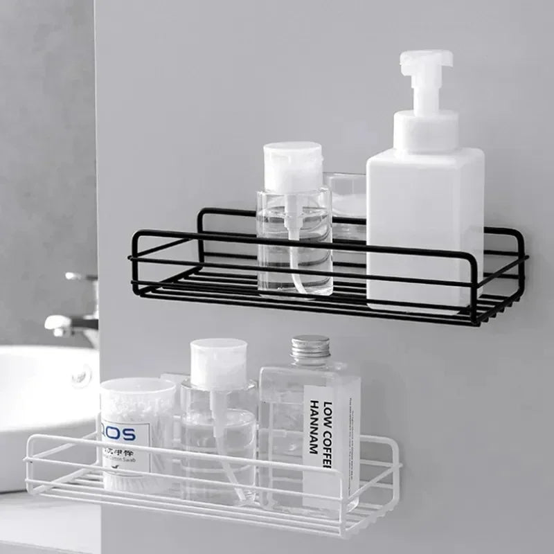 Sophia Wall-Mounted Corner Storage Shelf – Bathroom & Kitchen Organizer